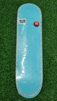 Baker - 8.0" Justin Figueroa Edge Blue Embossed Skateboard Deck