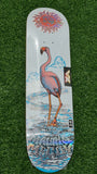 Santa Cruz - 8.25" Maurio McCoy Flamingo VX Skateboard Deck