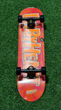 DBH - 7.0" Radley Orange On Red Kids Skateboard Deck