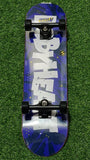 DBH - 7.5" Radley White On Blue Kids Skateboard Deck