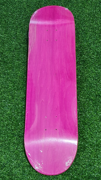 18FIVE2 - 8.25" Pink Blank Skateboard Deck