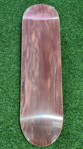 18FIVE2 - 8.25" Brown Blank Skateboard Deck