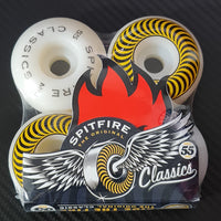 Spitfire - 55MM 99DU Classics Yellow Skateboard Wheels