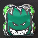Spitfire - 53MM 99DU Classic Bighead Edition Green Skateboard Wheels