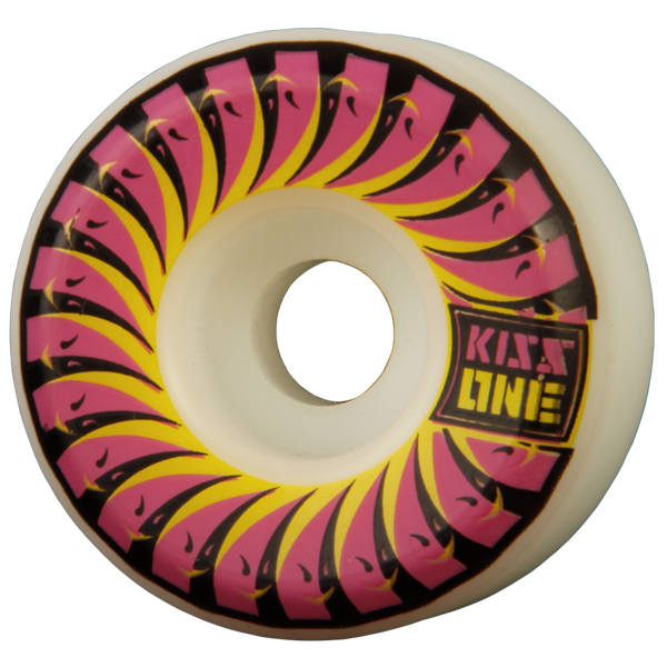 Kissone - 53MM 101A Pink Tooth Skateboard Wheels