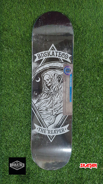 BDSkateCo - 8.0" Reaper Black Skateboard Deck