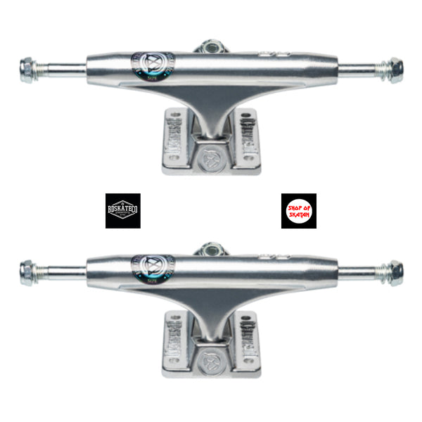 BDSkateCo - 5.0" | 7.75" Polished Silver Light Skateboard Trucks