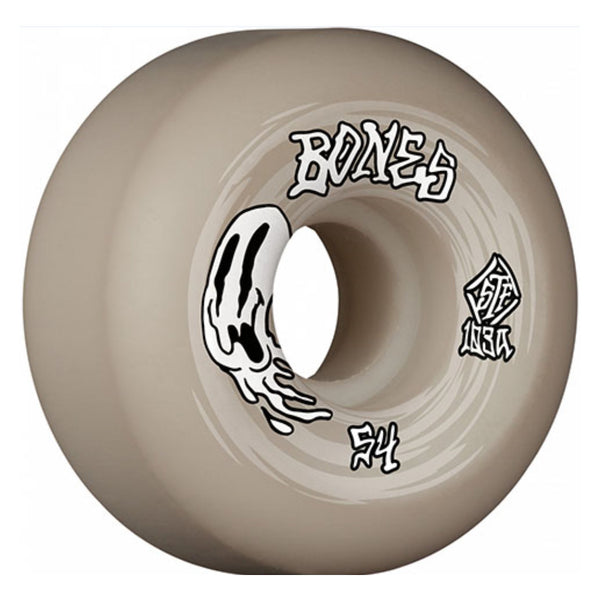 Bones - 54MM 103A Ghosted V5 Sidecut STF Skateboard Wheels