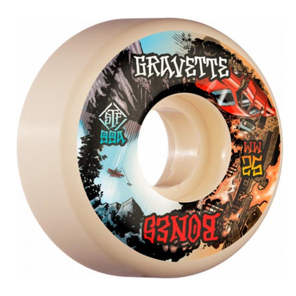 Bones - 52MM 99A Gravette Heaven & Hell V2 Locks STF Skateboard Wheels