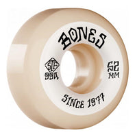 Bones - 52MM 99A Heritage Roots V5 Sidecut STF Skateboard Wheels