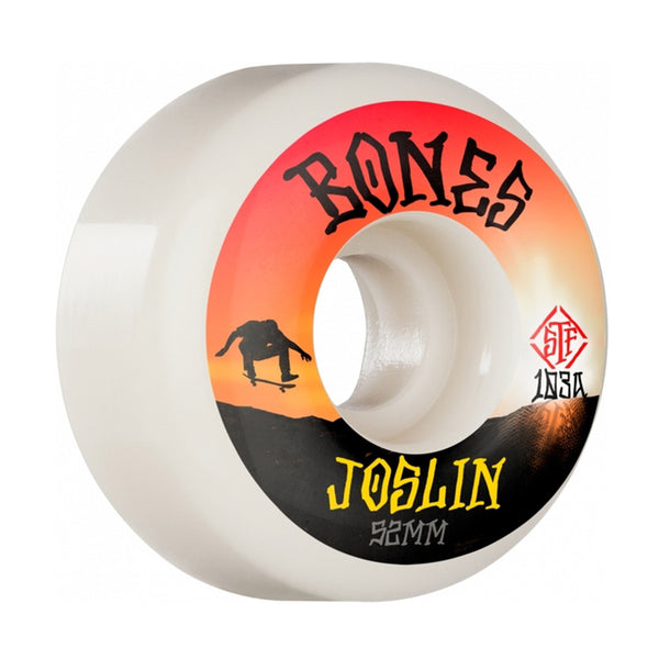Bones - 52MM 103A Joslin Sunset V1 Standard STF Skateboard Wheels