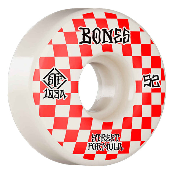Bones - 52MM 103A Patterns V3 Slims STF Skateboard Wheels