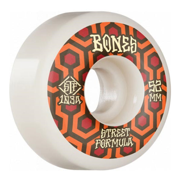 Bones - 52MM 103A Retros V1 Standard STF Skateboard Wheels