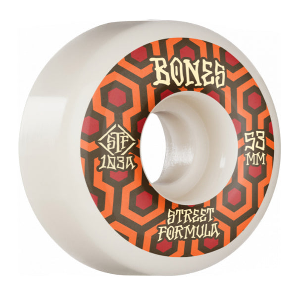 Bones - 53MM 103A Retros V1 Standard STF Skateboard Wheels