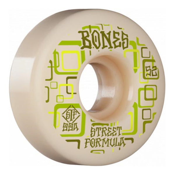 Bones - 52MM 99A Retros V3 Slims STF Skateboard Wheels