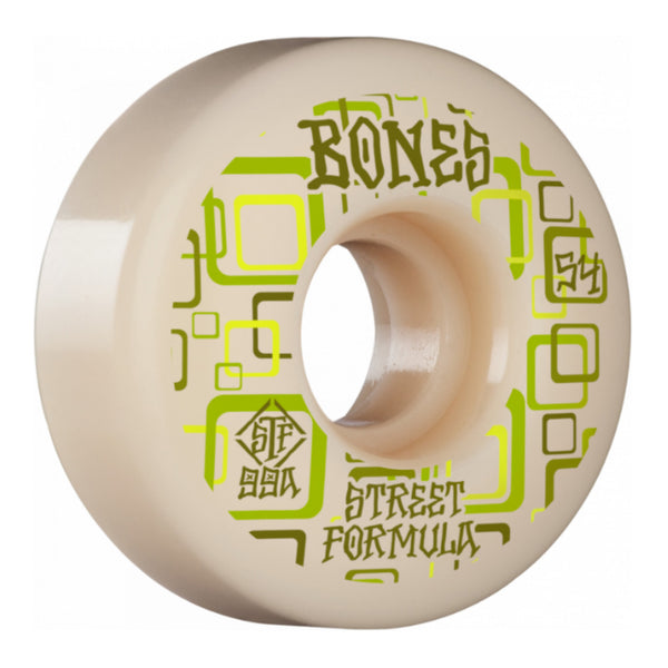 Bones - 54MM 99A Retros V3 Slims STF Skateboard Wheels