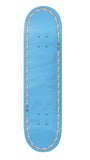 Baker - 8.0" Justin Figueroa Edge Blue Embossed Skateboard Deck