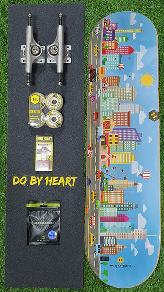 DBH - 8.0" City Life Complete Skateboard