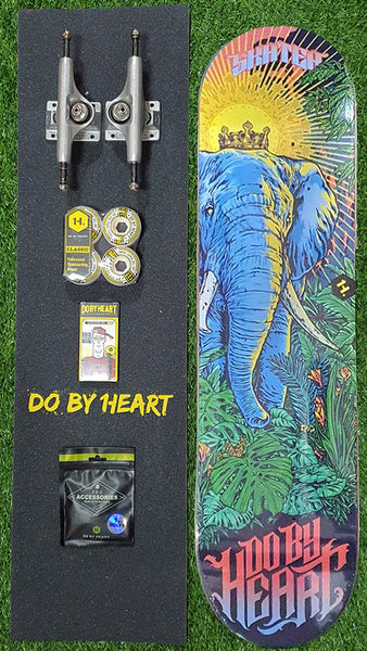 DBH - 8.0" Elephant King Complete Skateboard