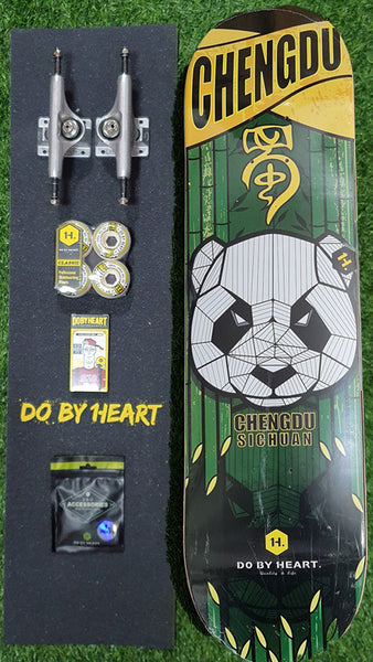 DBH - 8.0" Panda Complete Skateboard