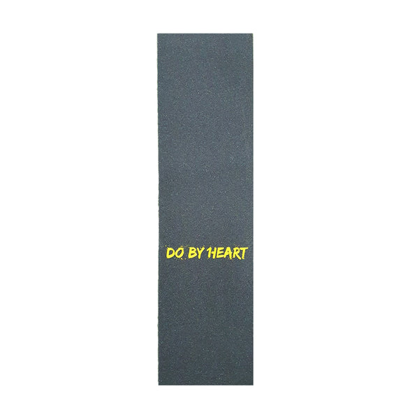 DBH - Yellow Font Skateboard Griptape