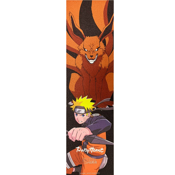 DBH x Naruto - Naruto Nine Tails Skateboard Griptape