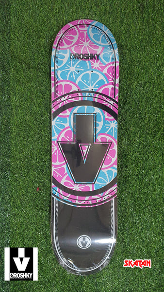 Droshky - 8.0" Citrus New Logo Skateboard Deck