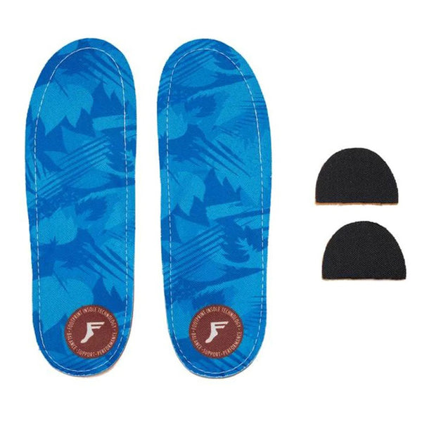 Footprint Insoles Technology - Blue Camo Kingfoam Orthotics Low