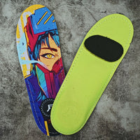 Footprint Insoles Technology - Colours Diber Kato Cyber Girl Gamechangers Instant Custom Orthotics