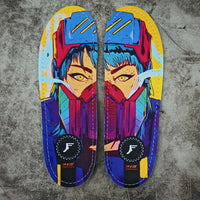 Footprint Insoles Technology - Colours Diber Kato Cyber Girl Gamechangers Instant Custom Orthotics