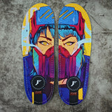 Footprint Insoles Technology - Colours Diber Kato Cyber Girl Gamechangers Instant Custom Orthotics