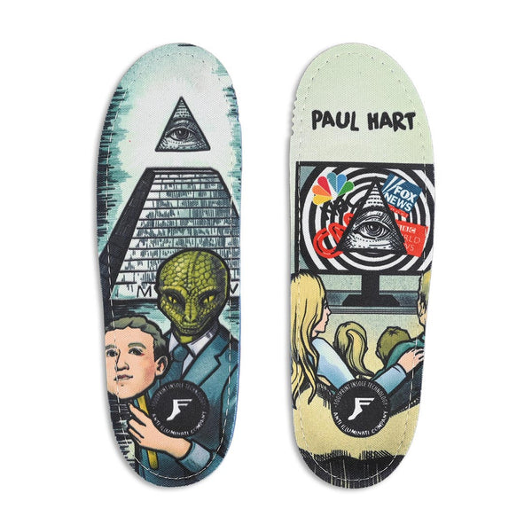 Footprint Insoles Technology - Paul Hart Conspiracy Gamechangers Instant Custom Orthotics