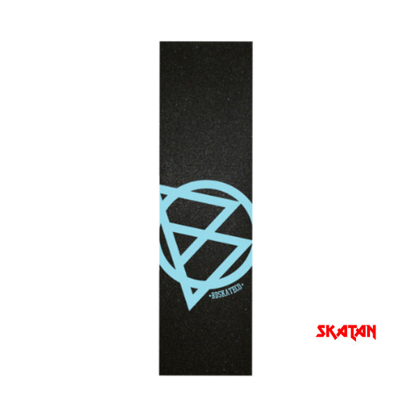 BDSkateCo - Blue Concentric Logo Skateboard Griptape