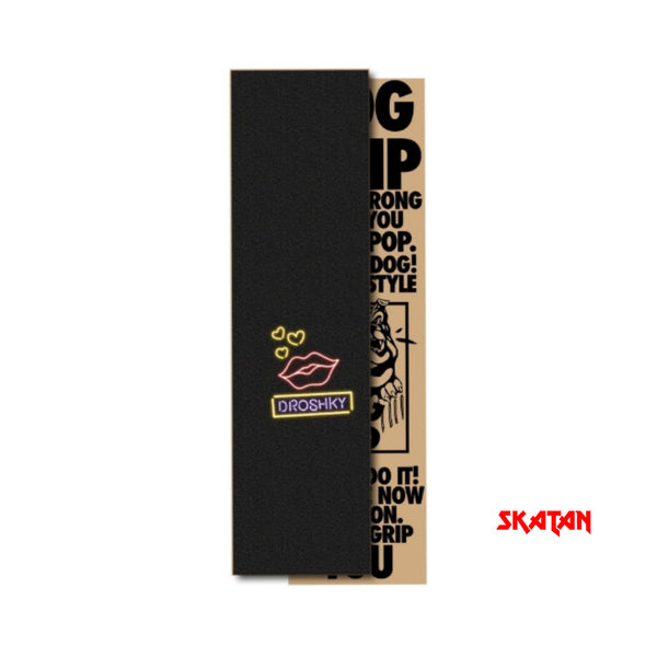 Droshky - Neon Series Kisses Skateboard Griptape