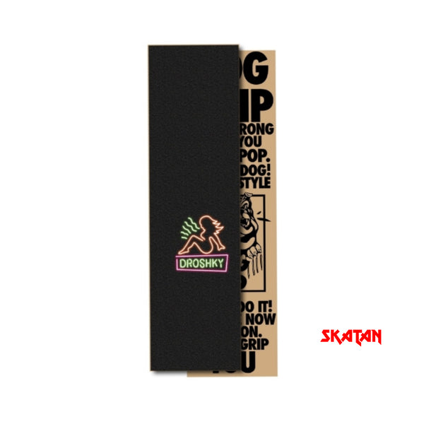 Droshky - Neon Series Late Night Skateboard Griptape