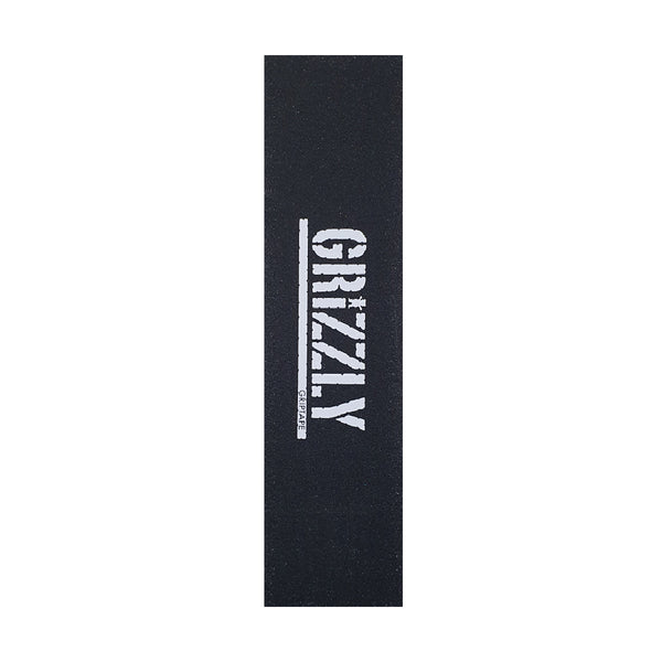 Grizzly - White Stamp Skateboard Griptape