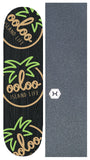 Ooloo Island Life - 8.0" | 8.25" OG Black Logo Skateboard Deck