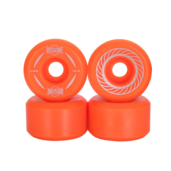 Kissone - 53MM 101A Orange Skateboard Wheels