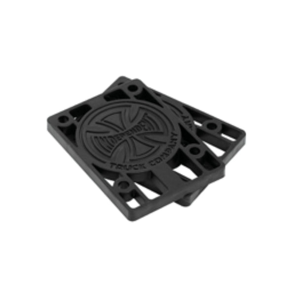 Independent - Genuine Parts 1/4" 6MM Black Riser Pads