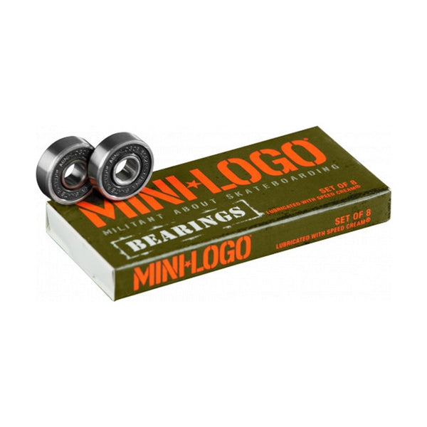 Mini Logo - Skate Rated Skateboard Bearings