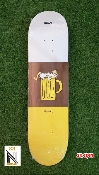 Nomad - 8.0" Skate Life Series Beer Bath Skateboard Deck