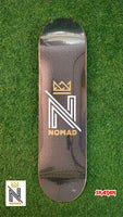Nomad - 8.0" Logo Black Skateboard Deck