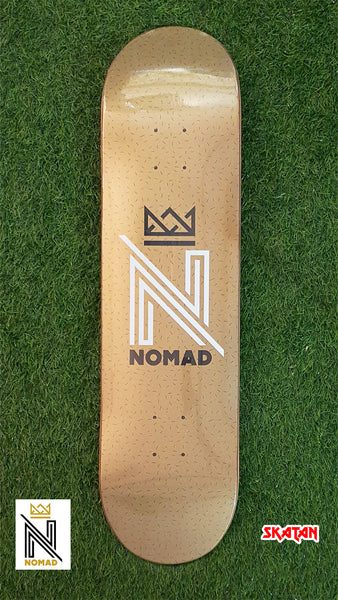 Nomad - 8.0" Logo Gold Skateboard Deck