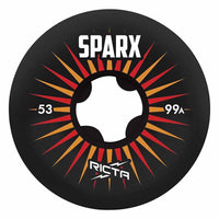 Ricta - 53MM 99A Sparx Black Skateboard Wheels