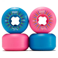 Ricta - 52MM 99A Sparx Pink And Blue Skateboard Wheels
