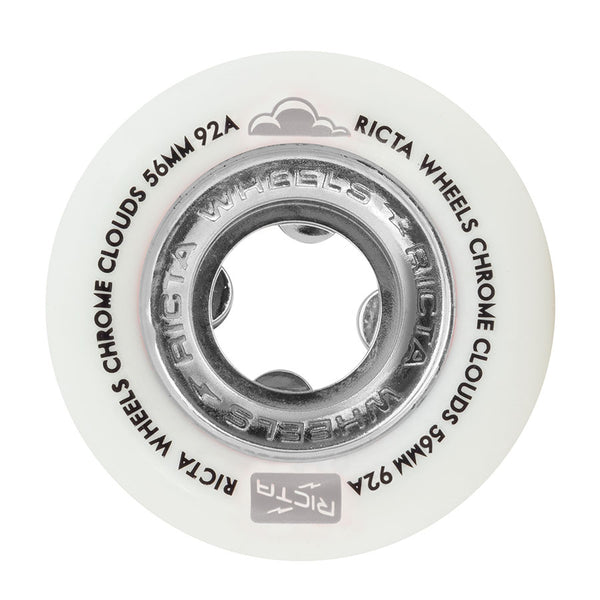 Ricta - 56MM 92A Chrome Clouds Skateboard Wheels