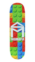 SK8MAFIA - 8.0" Lego House Logo Skateboard Deck