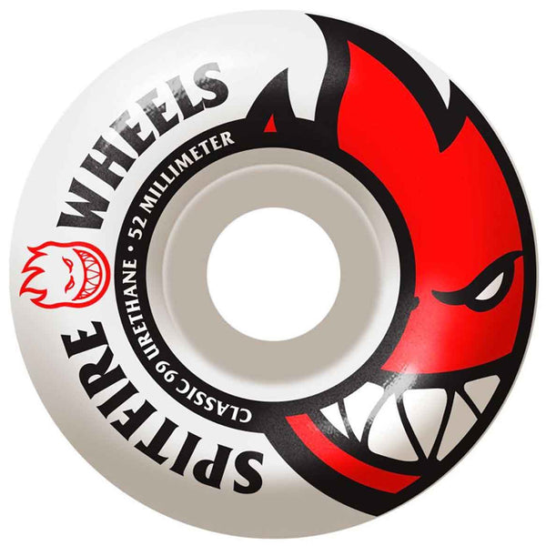 Spitfire - 52MM 99DU Classic Bighead Edition Red Skateboard Wheels