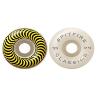 Spitfire - 55MM 99DU Classics Yellow Skateboard Wheels