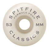 Spitfire - 53MM 99DU Formula Four Classic Orange Skateboard Wheels